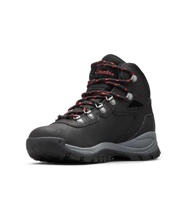 Dámské Turistické Boty Columbia Newton Ridge™ Plus Nepromokavé Černé Červené | XLD2032QN
