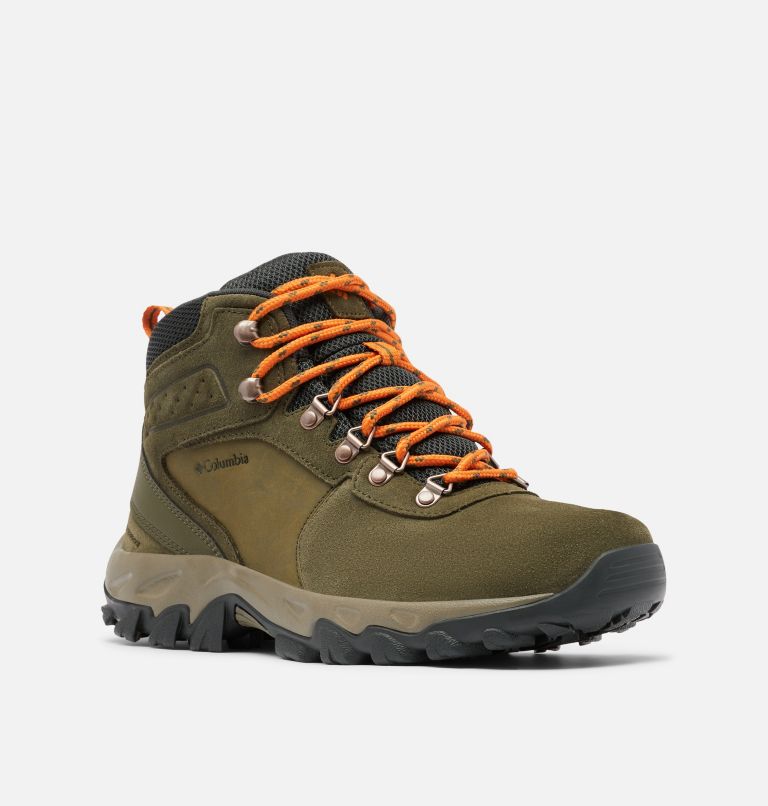 Pánské Turistické Boty Columbia Newton Ridge™ Plus II Semišové Nepromokavé Světle Oranžové | XPI8369VW